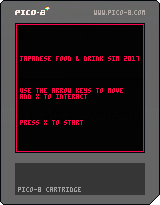 Japanese Food & Drink Sim 2017