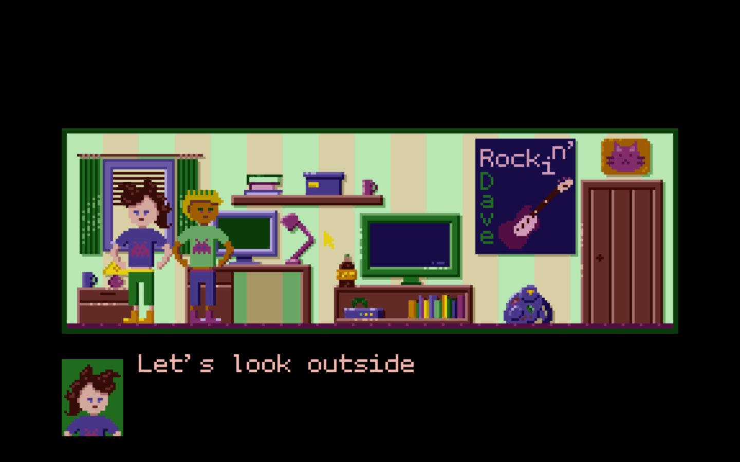 Let's look outside