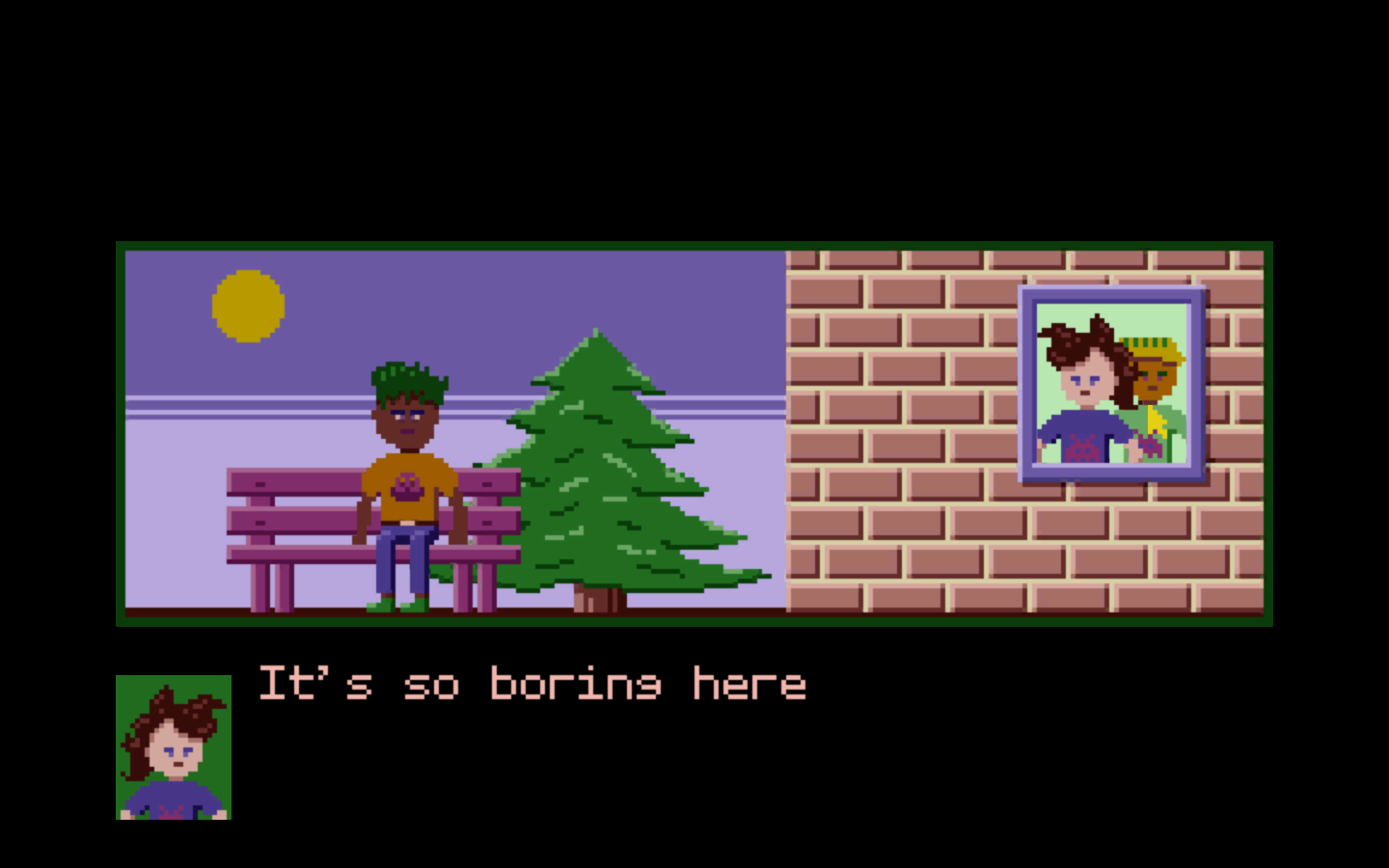 It's so boring here